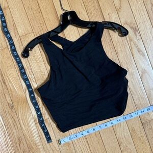 Athleta Black Activewear bra/Top